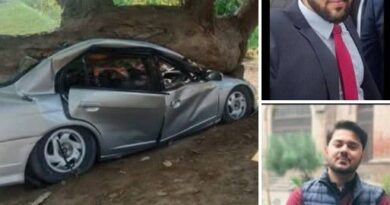 تلمبہ سے محسن وال روڈ پر کار کی درخت سے ٹکر، جس میں پنجاب کی بڑی شخصیت کے دو بیٹے جانبحق