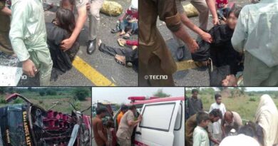 راولپنڈی میں المناک حادثہ : ملتان جاتے ہوئے موٹر وے ایم ٹو چکری انٹرچینج کے قریب نجمی کمپنی کی بس گہری کھائی میں جاگری