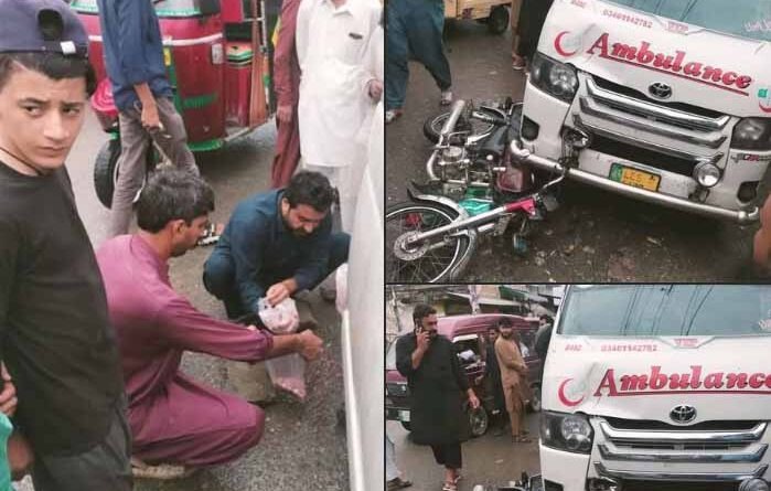 ہری پور چھپر روڈ ڈونگہ اڈا کے پاس ٹریفک حادثہ