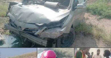 فیصل آباد: موٹروے پر ٹریفک حادثہ