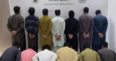 سعودی عرب میں 13پاکستانی شرمناک الزام میں گرفتار