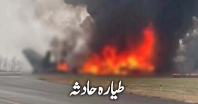 افسوسناک خبر،آرمی چیف ساتھیوں سمیت طیارہ حادثے میں جان کی بازی ہار گئے