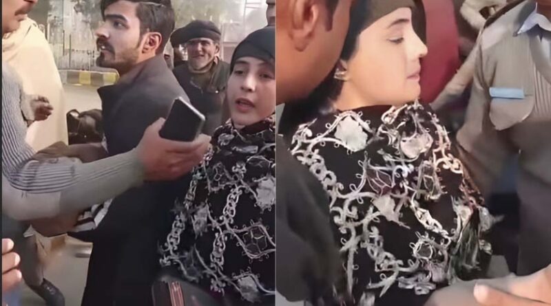 خاتون اور ٹریفک وارڈن میں تلخی