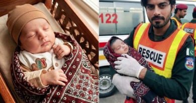 گجرانولہ میں شیرا والا باغ میں موقع پر یہ بچی کوئی چھوڑ کر چلا گیا ہے