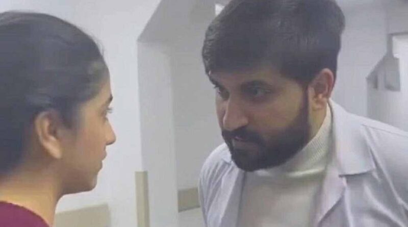 شرمناک واقعہ ہے جو دو میڈیکل کے طلبہ (ایک لڑکا اور ایک لڑکی) کے درمیان۔۔